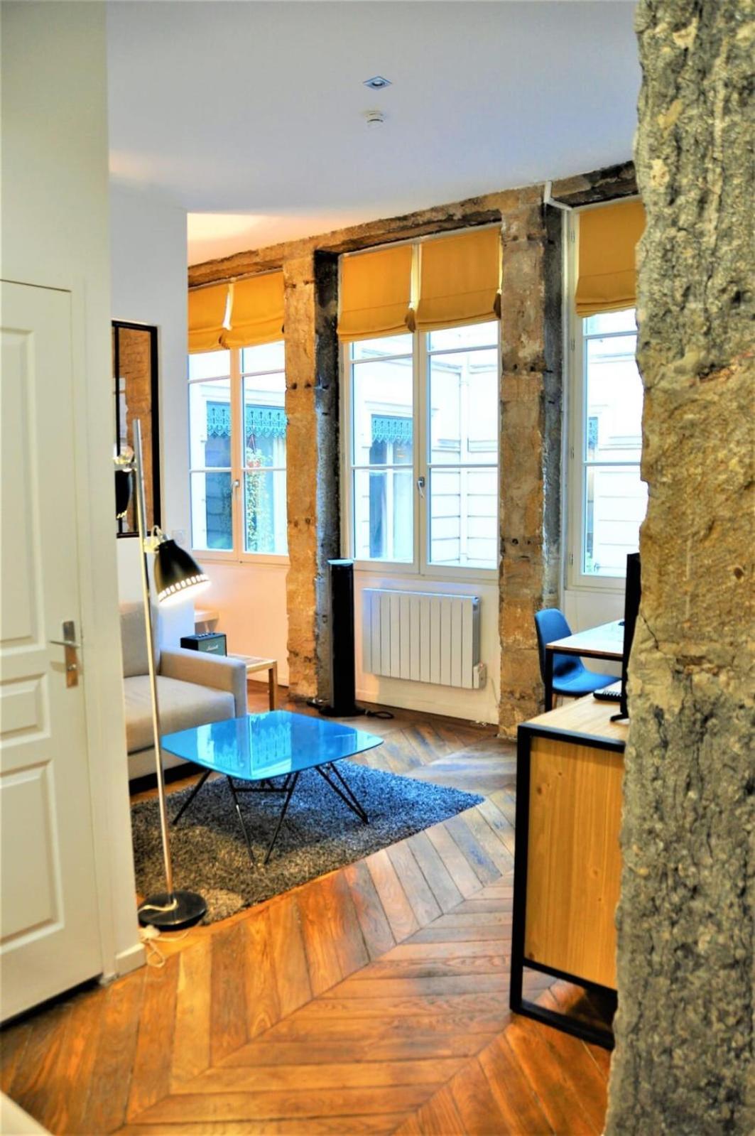 Le Bleu Hypercentre Presque Ile Apartment Lyon Exterior foto